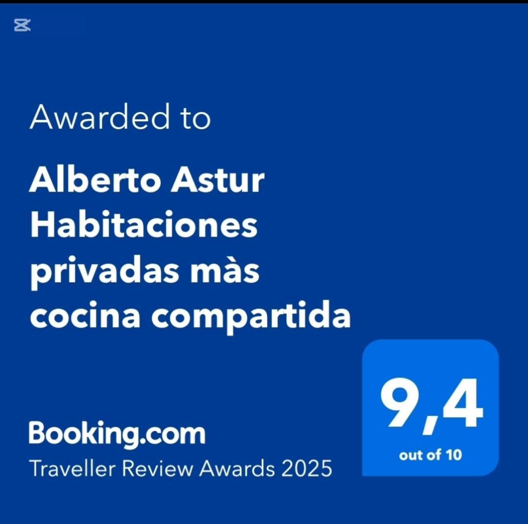 Alberto Astur Habitaciones Privadas Mas Cocina Compartida Овьедо Экстерьер фото